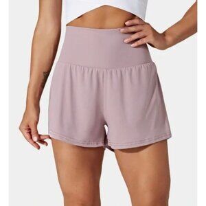 Halara SoftlyZer Airy Size Large Super High Waisted Cool Touch Yoga Shorts Pock